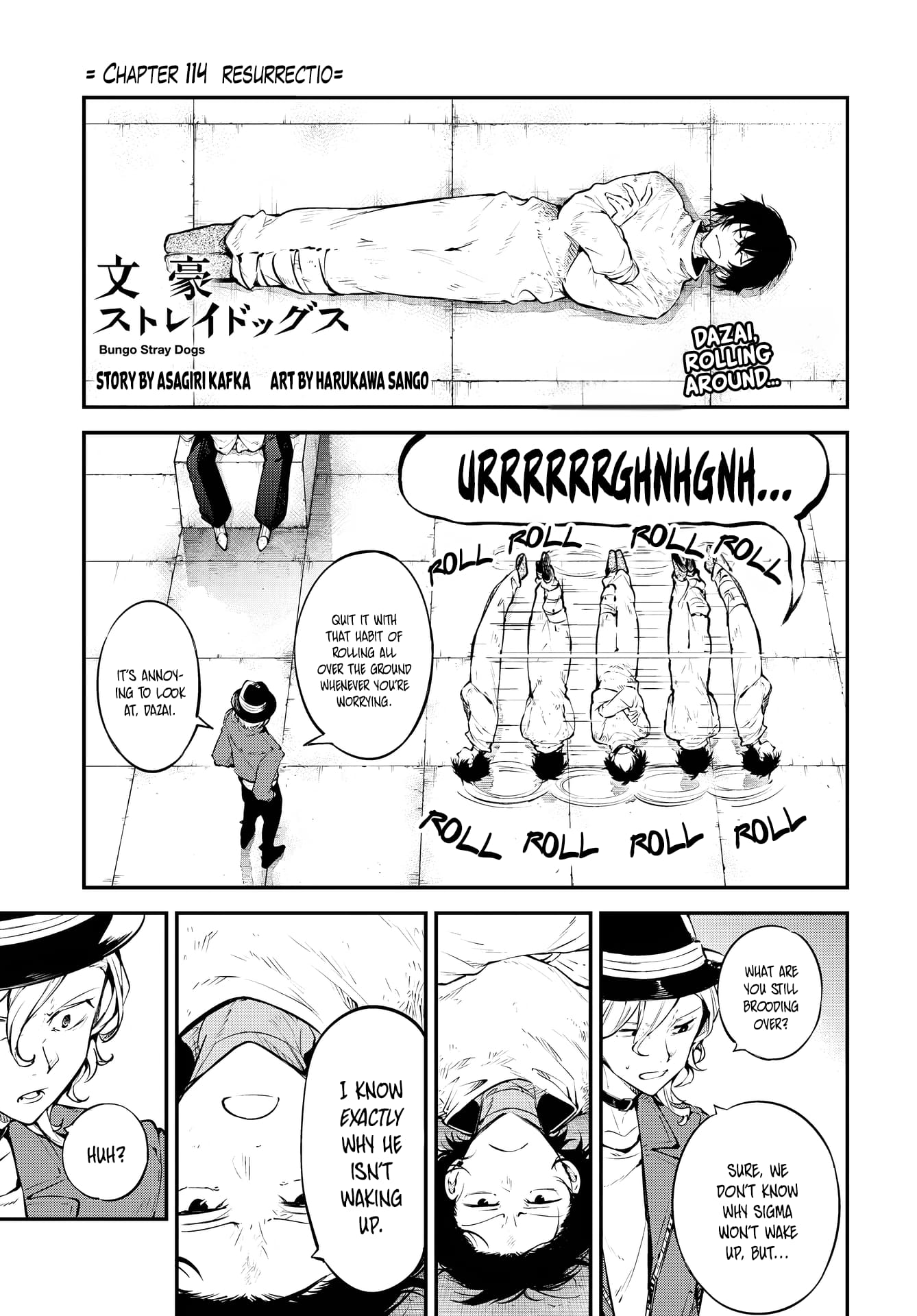 Bungou Stray Dogs, Chapter 114 image 02